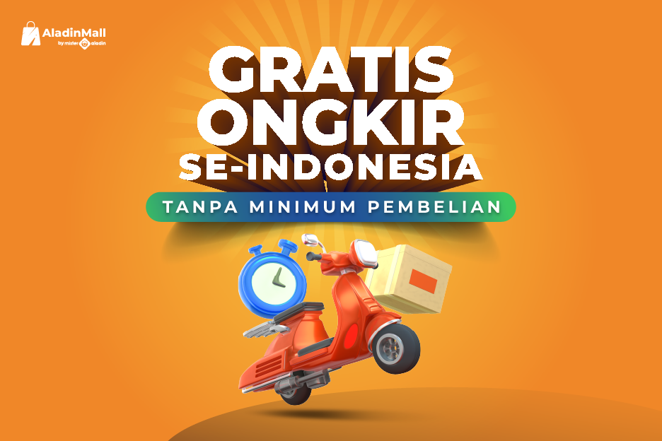 Beli Apapun di AladinMall by Mister Aladin Gratis Ongkir! (FOTO: MNC Media)