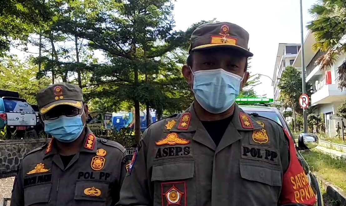 Peringatan Tak Digubris, PKL di Padalarang Ditertibkan Satpol PP (Dok.MPI)