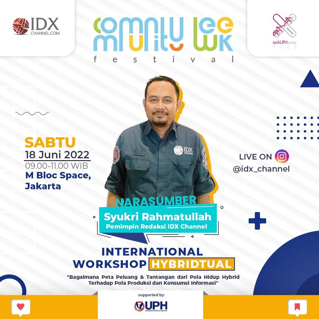 Sobat Investor, Jangan Lupa Ikuti Community Week Festival 2022. (Foto: MNC Media)