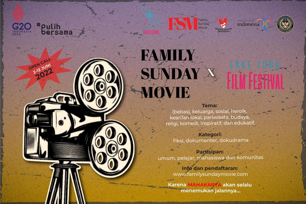 Sandiaga memaparkan ada yang istimewa di FSM periode Juni, yaitu kolaborasi dengan Lake Toba Film Festival.