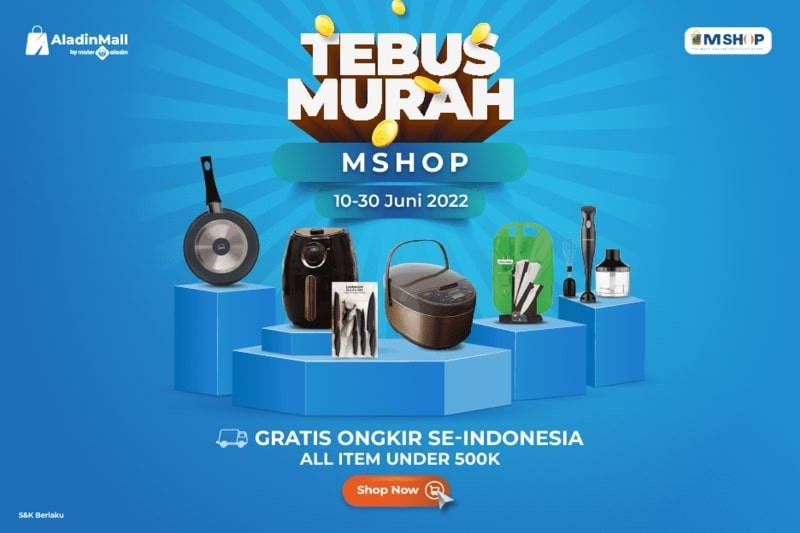 Belanja Apapun di AladinMall by Mister Aladin Bisa Tebus Murah LocknLock (Dok.MNC)