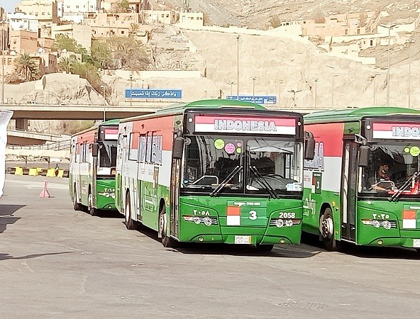 Ada Bus Shalawat, Jamaah Sebut Tak Lagi Khawatir Tersesat Selama Ibadah Haji