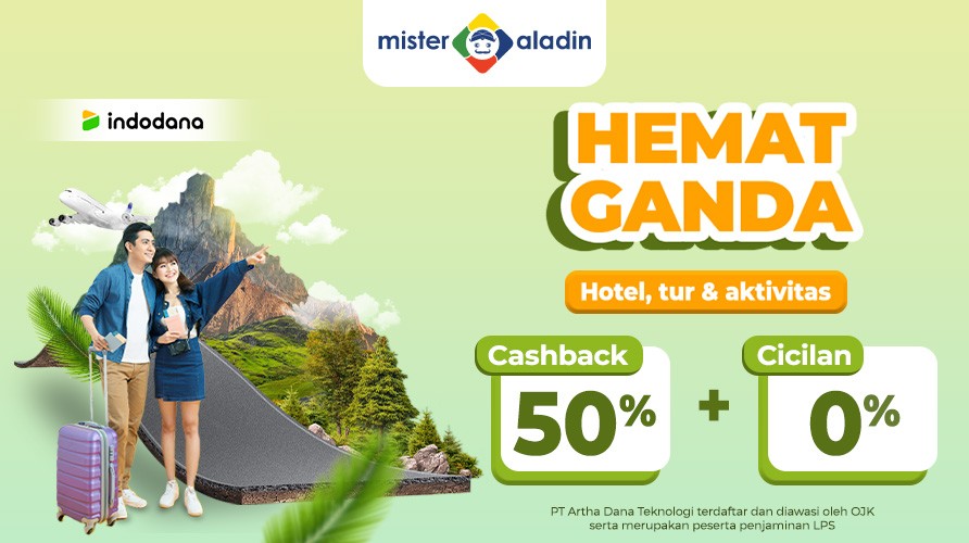 Super Untung! Bayar Pakai Indodana, Ada Cashback 50% + Cicilan 0% dari Mister Aladin (foto: MNC Media(