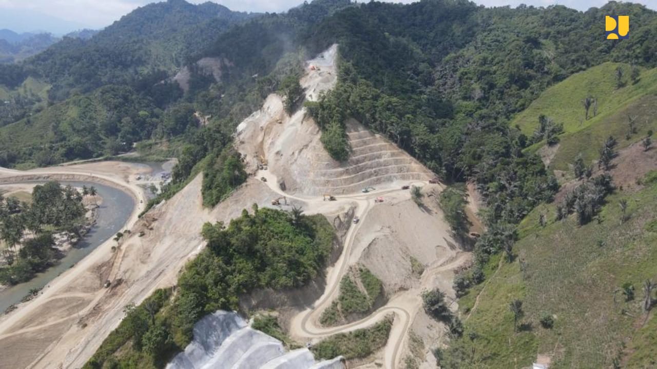 Telan Anggaran Rp2,26 T, Bendungan Bolango Ulu Gorontalo Ditargetkan Rampung di 2024 (Dok.MNC)