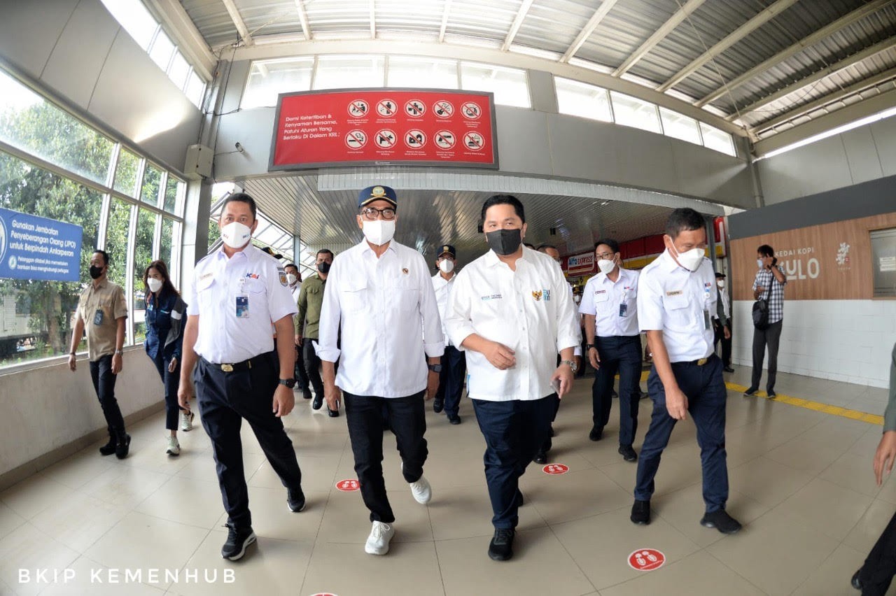 Kabar Gembira! Wajah Baru Stasiun Pondok Ranji Sudah Diresmikan. (Foto: MNC Media)