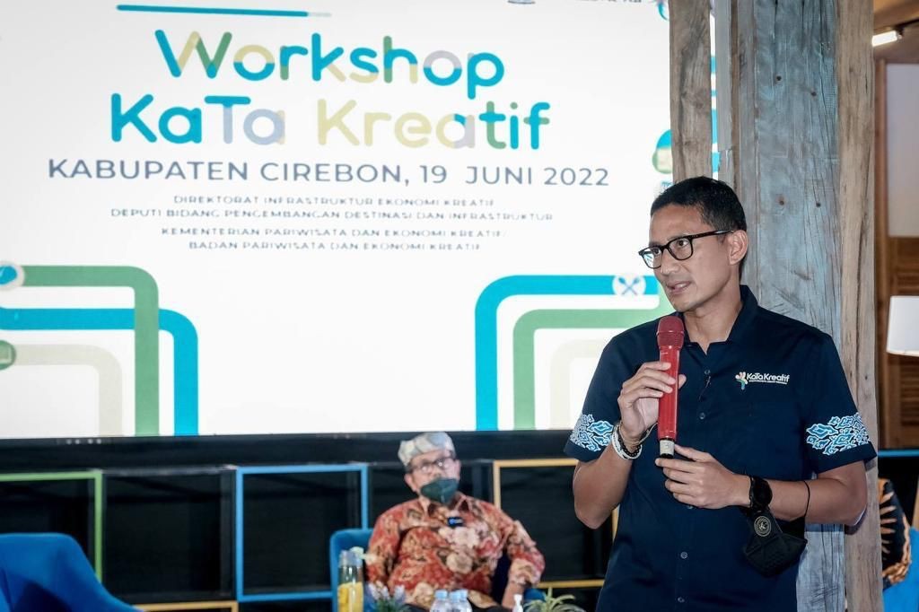 Sandiaga Dorong Pemda dan Pelaku Ekraf di Cirebon Perkuat Produk Kreatif Unggulan (FOTO:Dok Ist)