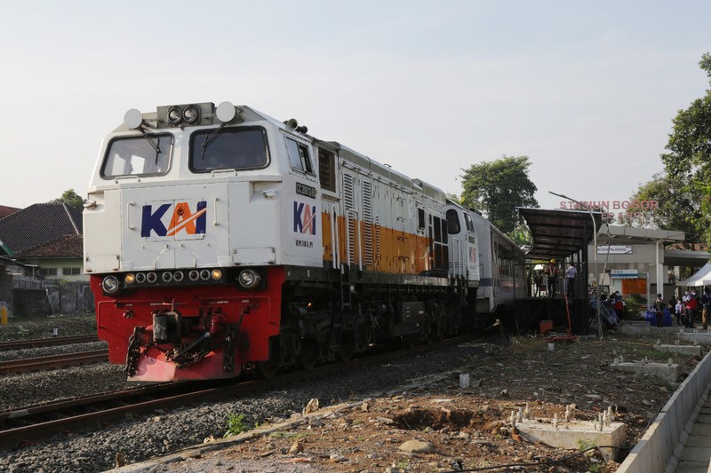 Sempat Terhenti Akibat Longsor, KA Pangrango Bogor-Sukabumi Kembali Beroperasi (Dok.Ist)