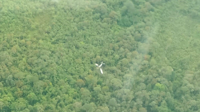 Pilot dan Penumpang Pesawat Susi Air PK-BVM yang Jatuh di Papua Dilaporkan Selamat. (Foto: MNC Media)
