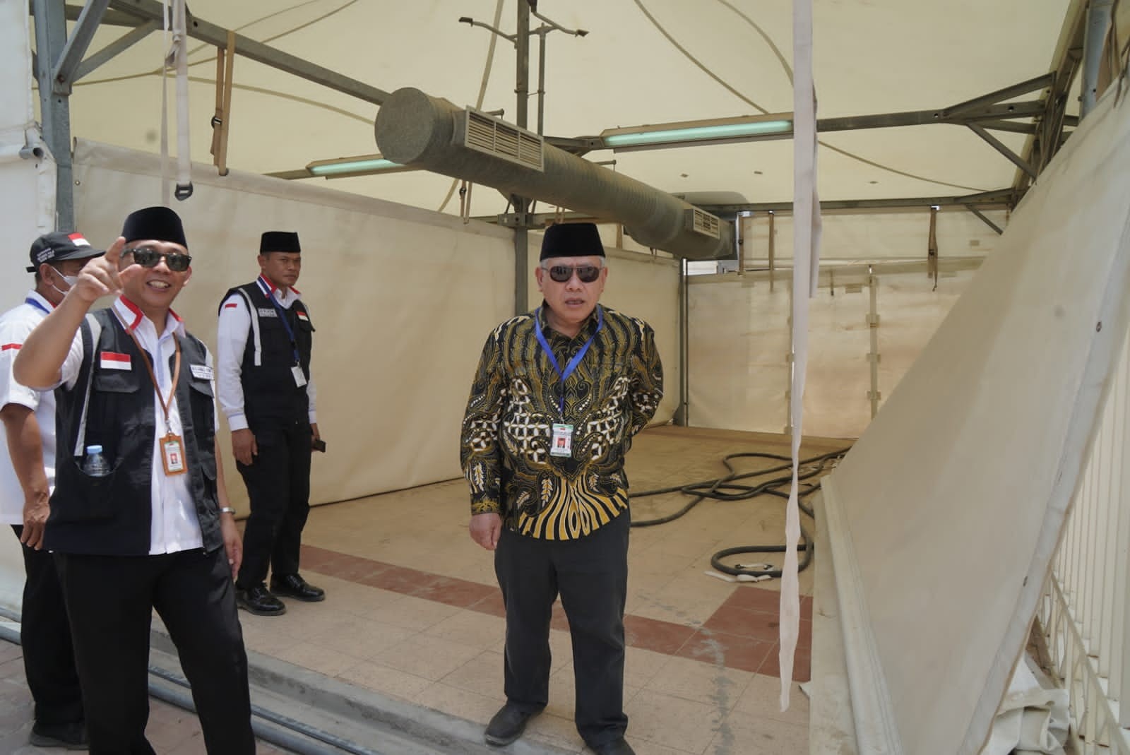 Jelang Puncak Haji 2022, Jamaah RI Tempati Tenda dengan AC Baru Lebih Dingin (Dok.MNC)