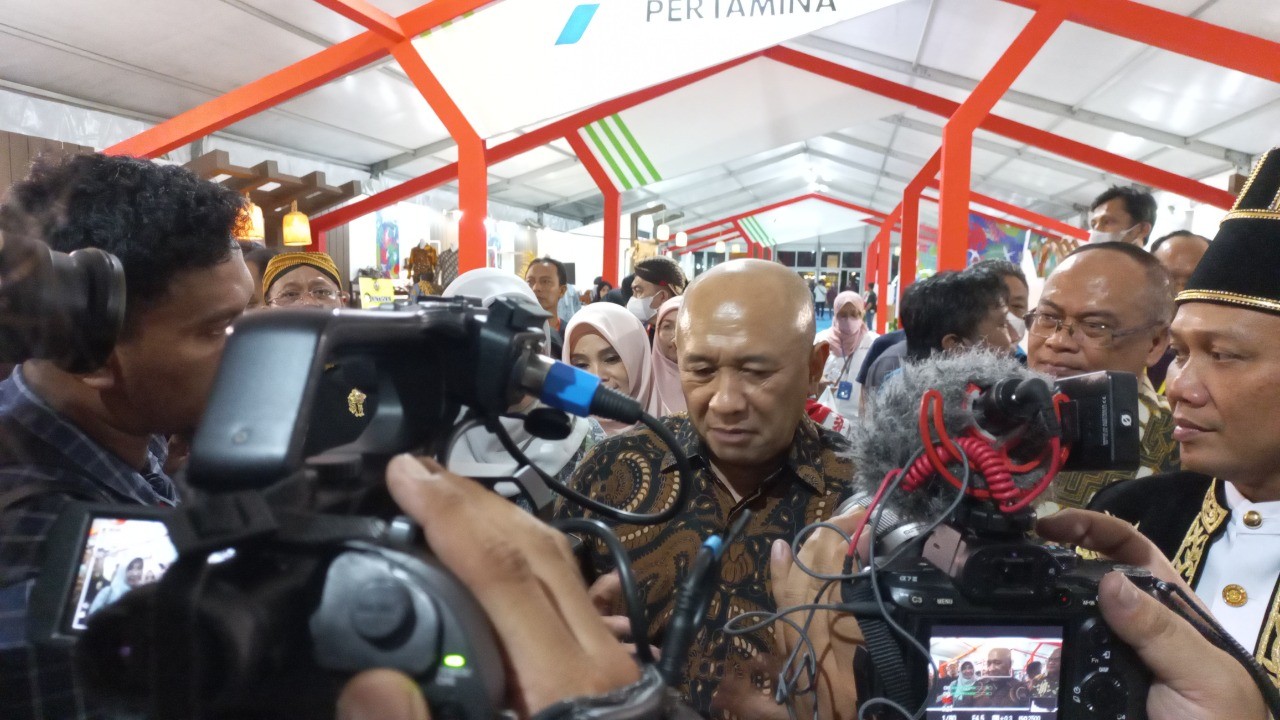 Gerakkan Ekonomi Daerah, Ini Harapan Menteri Teten pada Kebumen International Expo (foto: MNC Media)