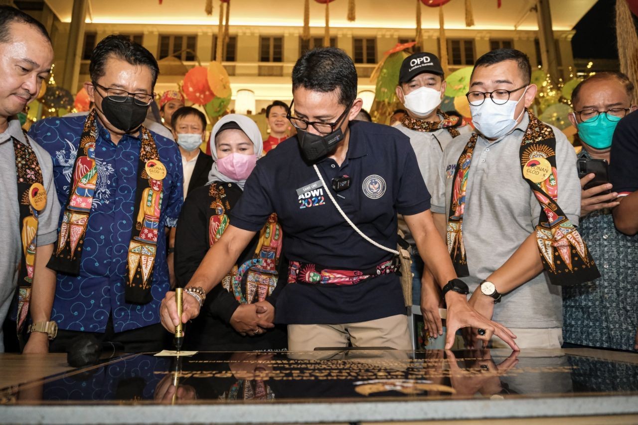 Akulturasi Budaya China hingga Jawa, Sandiaga Harap Desa Wisata Glodok Jadi Daya Tarik Wisatawan (FOTO:Dok Ist)