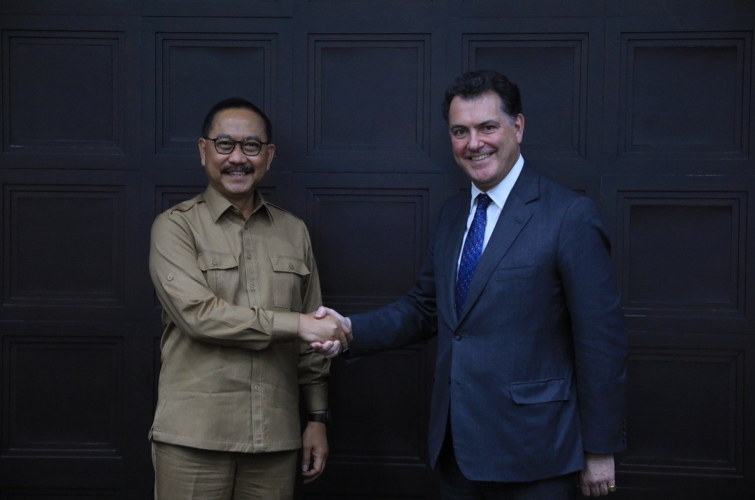 Duta Besar untuk Distrik Finansial London, Vincent Keaveny Jajaki Investasi di IKN Nusantara (FOTO:Dok Ist)