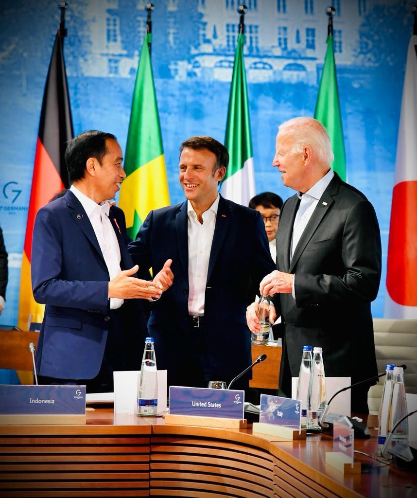 Presiden Jokowi Ajak Negara G7 Kembangkan Ekosistem Mobil Listrik di Indonesia. (Foto: MNC Media)