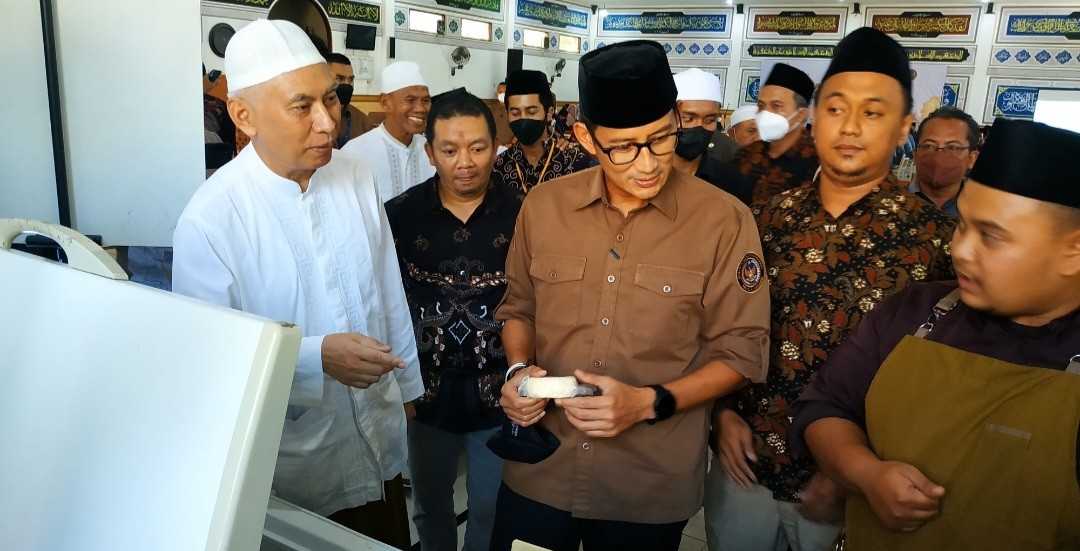 Ciptakan Lapangan Kerja Baru, Sandiaga Dorong Santri Kembangkan Digital Marketing (FOTO:Dok Ist)