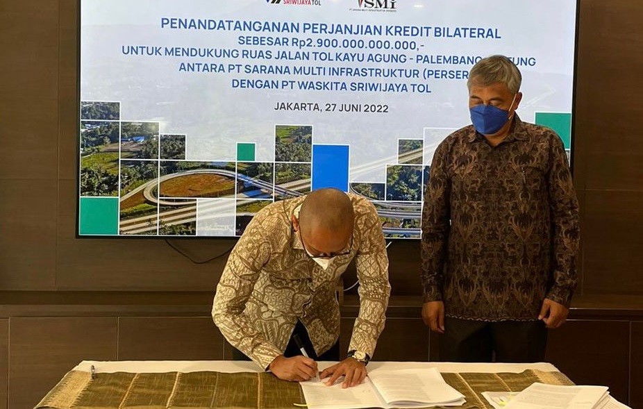 SMI Suntik Waksita Sriwijaya Rp2,9 Triliun untuk Tuntaskan Proyek Tol Trans Sumatera. (Foto: MNC Media)