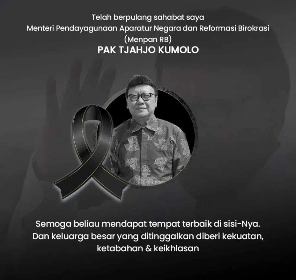 Tjahjo Kumolo Wafat, Hary Tanoesoedibjo: Telah Berpulang Sahabat Saya (foto: MNC Media)