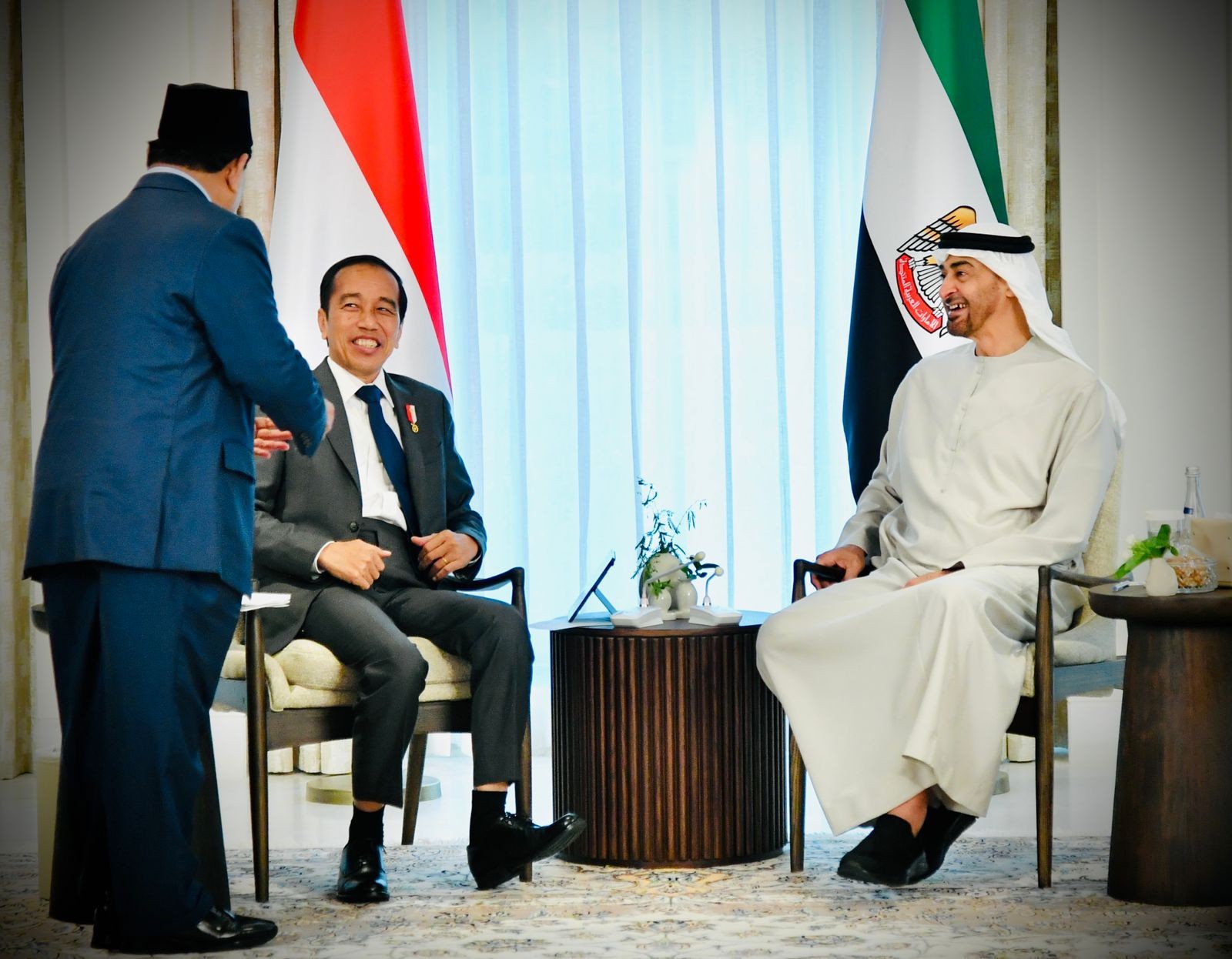 Jokowi Ketemu Presiden UEA, Ini Sejumlah Kerja Sama yang Disepakati (FOTO: MNC Media)
