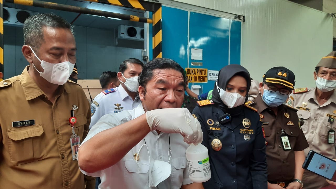 Atasi Wabah PMK, 3 Juta Vaksin Aftopor Asal Prancis Tiba di Indonesia (FOTO:MNC Media)