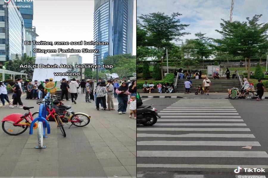 Fenomenal, Demam Citayam Fashion Week Menular ke 5 Daerah. (Foto: MNC Media)