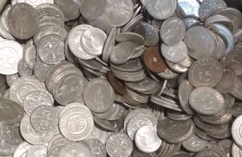 Intip Pecahan Uang Koin Termahal, Ada yang Terjual Ratusan Juta. (foto : MNC Media)
