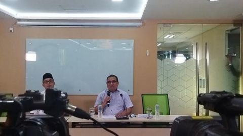 12 Jam Diperiksa Bareskrim, Eks Presiden ACT Dicecar 22 Pertanyaan. (Foto: MNC Media)