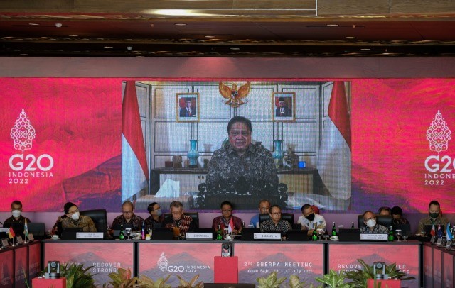 Airlangga Ajak Negara G20 Kompak Atasi Inflasi hingga Krisis Pangan (Foto: Ist)