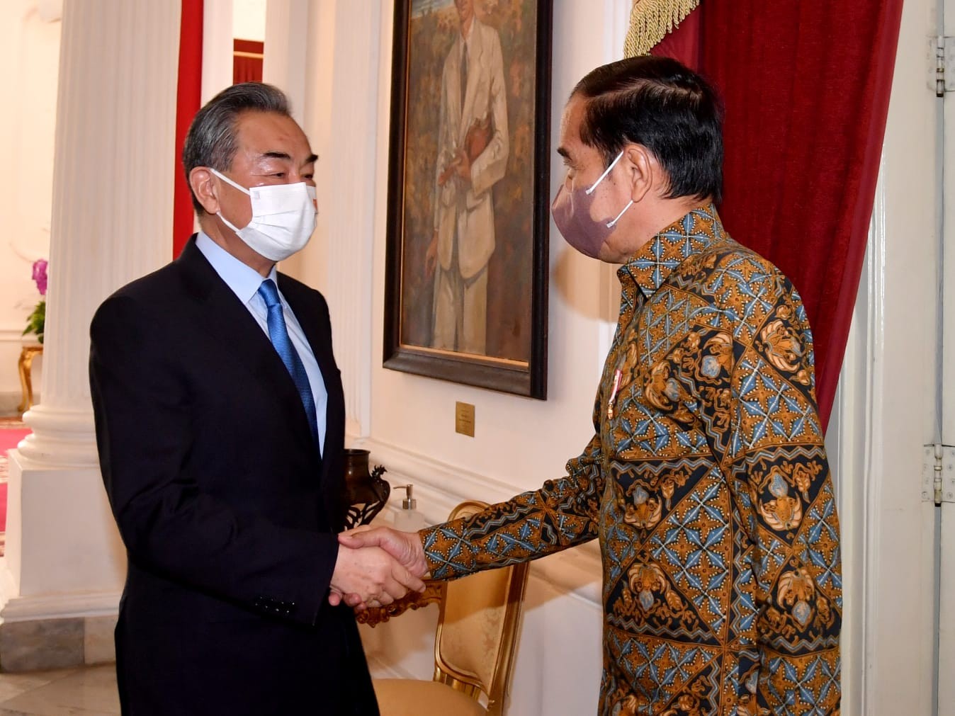Menlu China Apresiasi Langkah Jokowi Upayakan Perdamaian di Ukraina. (Foto: Biro Pers Setpres)