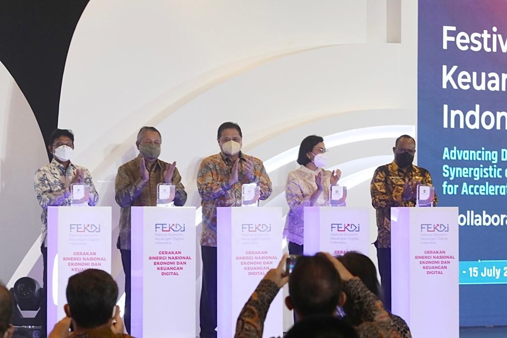 Ajang Sinergi Kebijakan Ekonomi dan Keuangan Digital Resmi Dibuka. (Foto: MNC Media)