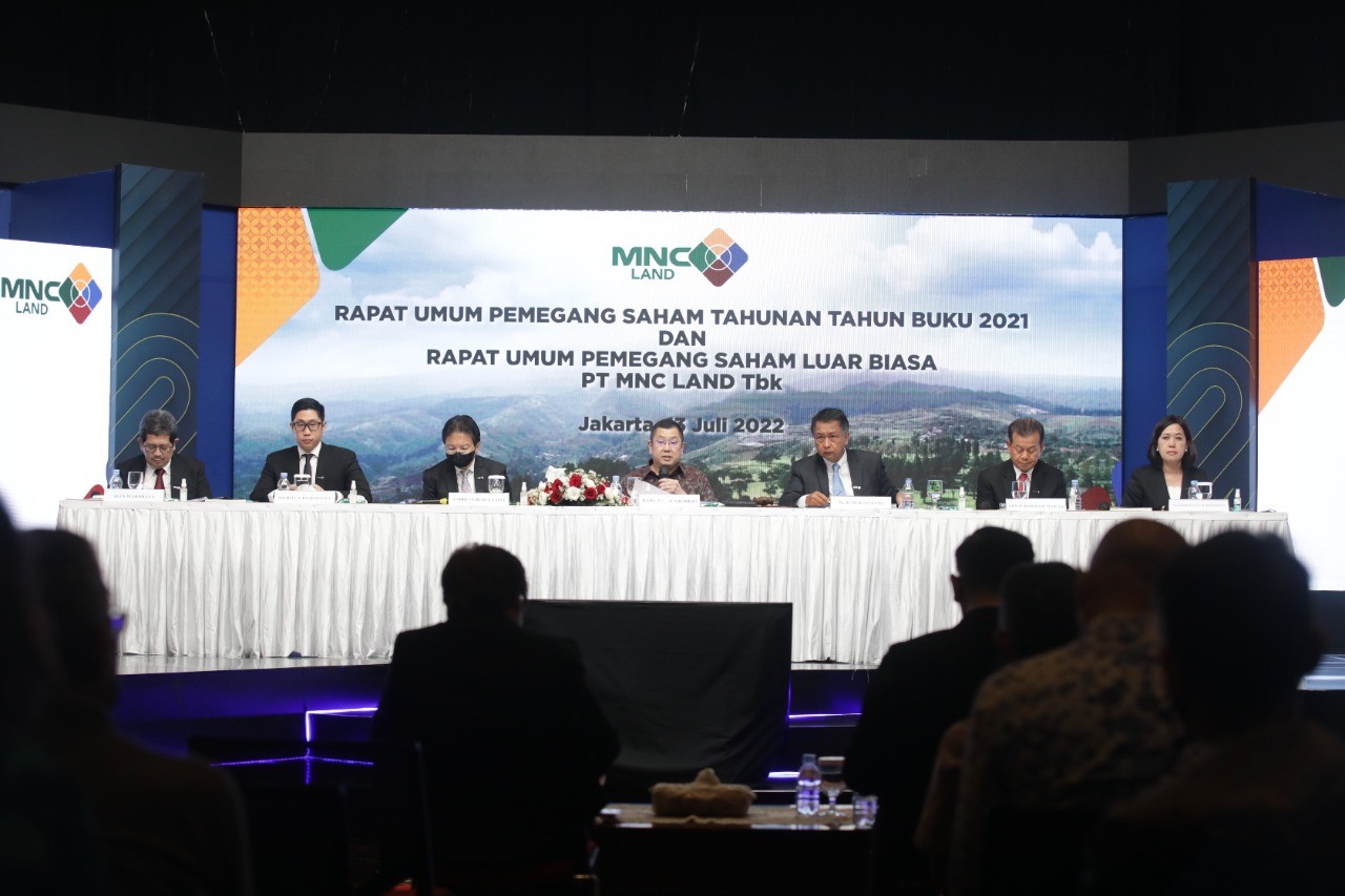 RUPST MNC Land Angkat Hary Tanoesoedibjo Jadi Komisaris Utama. (Foto: MNC Media)