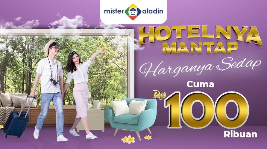 Staycation Anti Kantong Jebol Cuma di Mister Aladin! Mulai dari Rp100.000 Aja (foto: MNC Media)