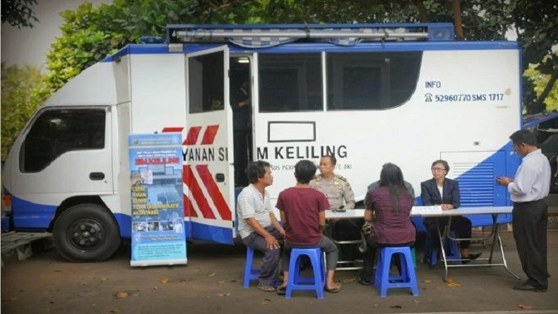 Polda Metro Gelar Layanan SIM Keliling di 5 Lokasi Pagi Ini, Mana Saja?