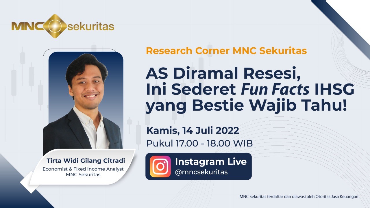 AS Diramal Resesi, Yuk Saksikan IG Live Research Corner Hari Ini