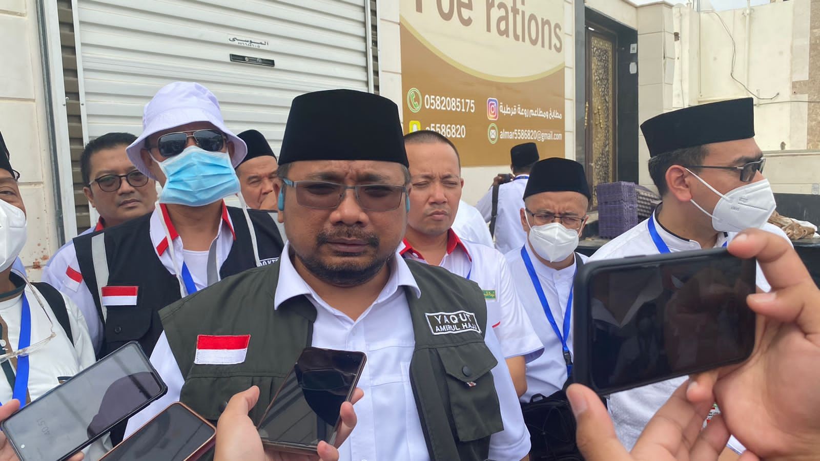 Dua Kali Terlambat Sediakan Makanan, Menag Yaqut Tindak Katering yang Tak Sesuai Kontrak (FOTO:Dok Ist)