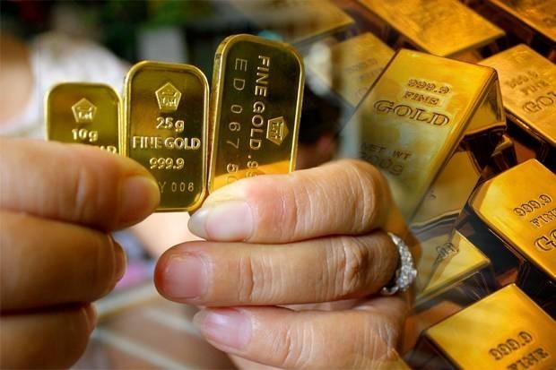 Jelang Akhir Pekan, Harga Emas Hari Ini Jadi Rp941.000 per Gram (FOTO:MNC Media)