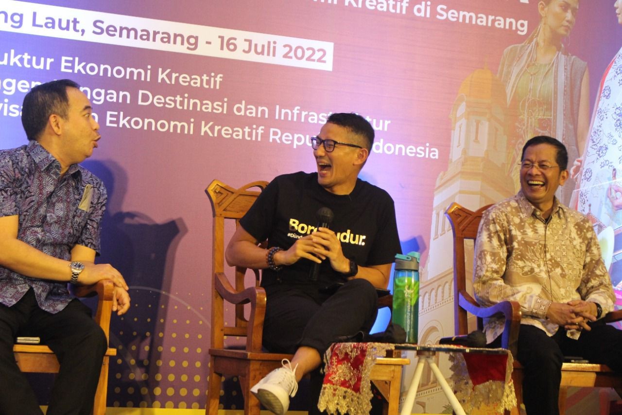 Sandiaga Uno: Pelaku Ekonomi Kreatif Butuh Pemimpin yang Menangkap Aspirasi (FOTO: MNC Media)