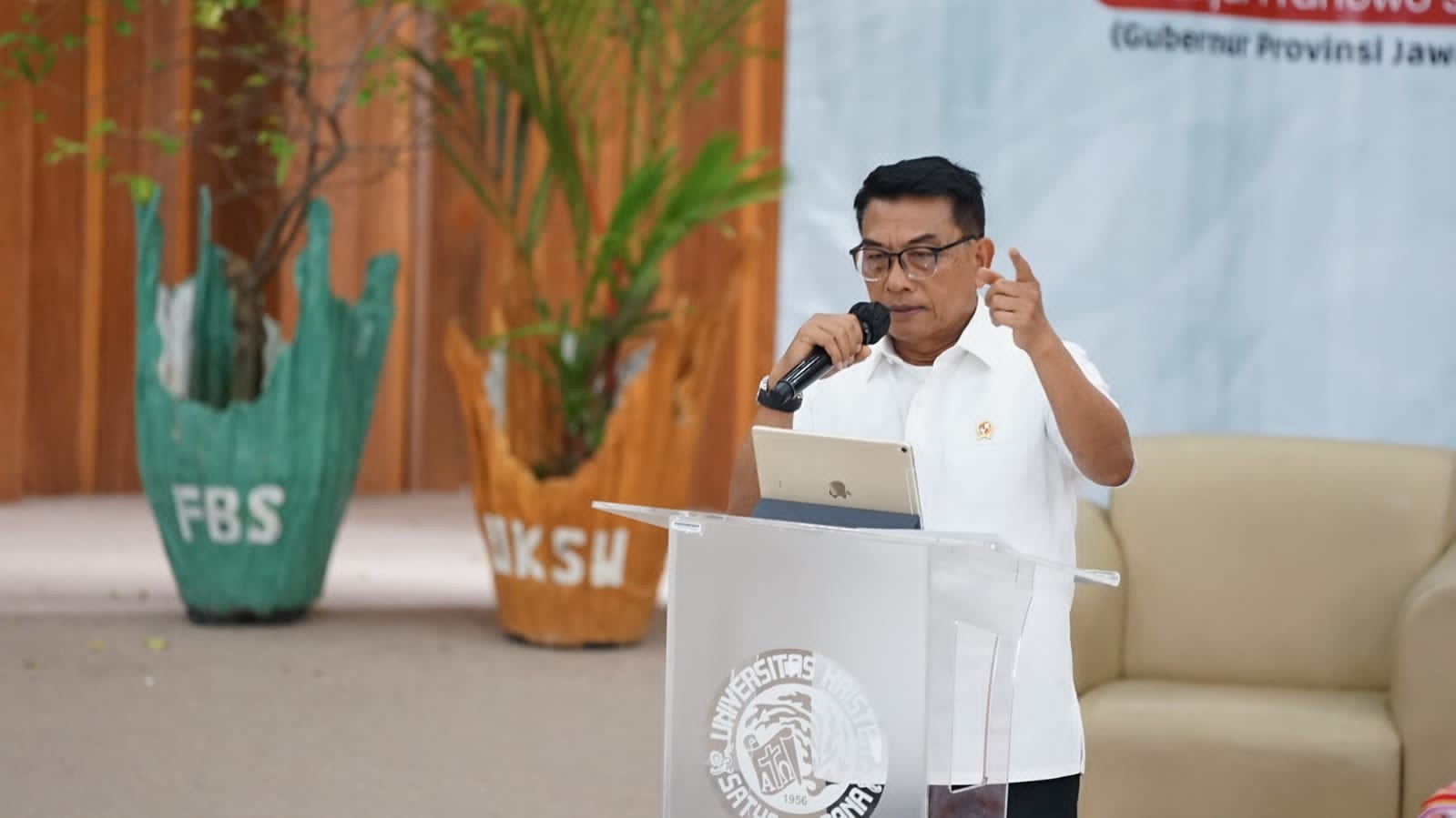 Moeldoko Sebut Jika Subsidi Terus Diberikan Uang Negara Bisa Jebol (FOTO:MNC Media)