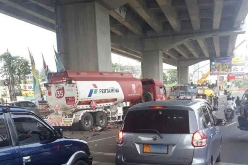 Soal Kecelakaan Maut Pertamina, Kemenhub Ingatkan Truk BBM Harus Laik Jalan. (Foto: MNC Media)