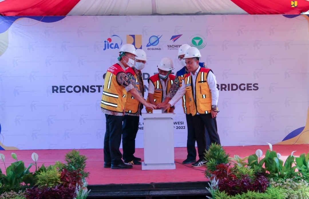 Bangun Jembatan Kuning di Sulteng, Kementerian PUPR Terima Kucuran Rp325 M dari Jepang (FOTO:Dok Ist)
