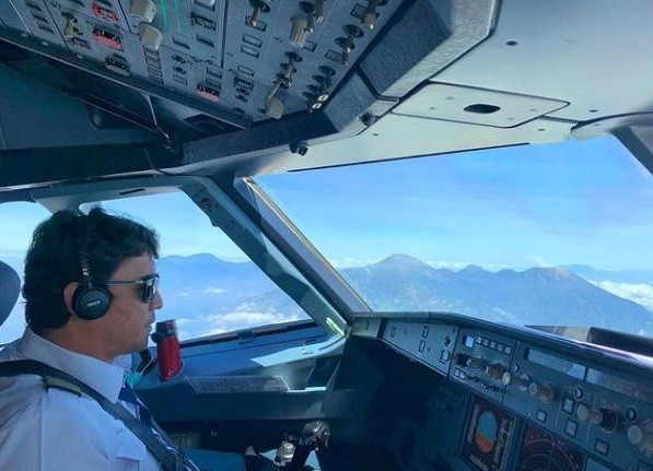 Intip Profil Capt Boy Awalia, Pilot Citilink yang Meninggal Setelah Landing di Juanda. (FOTO:MNC Media)