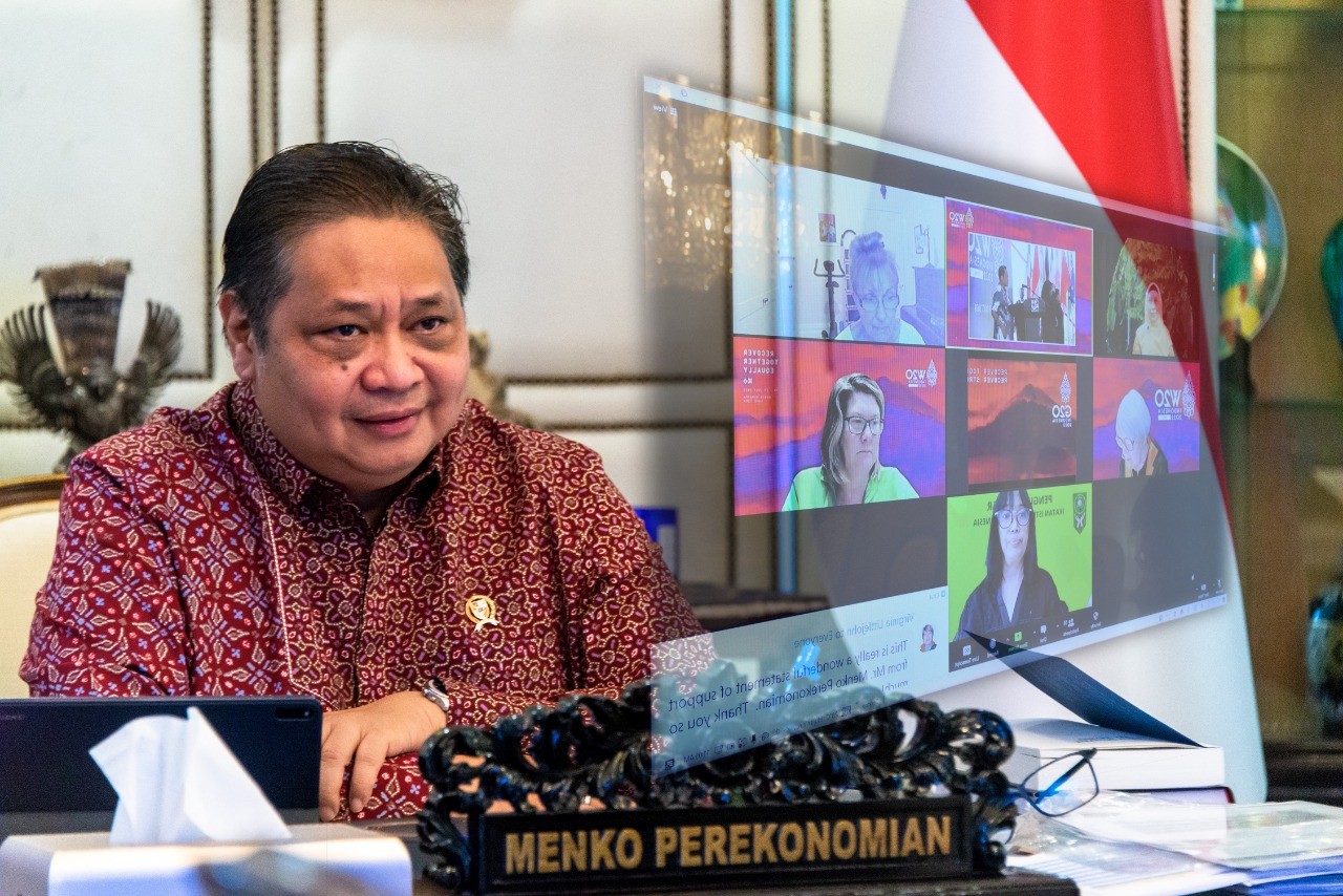 Forum KTT W20, Airlangga Serukan Pemberdayaan Ekonomi Perempuan (Dok.MNC)