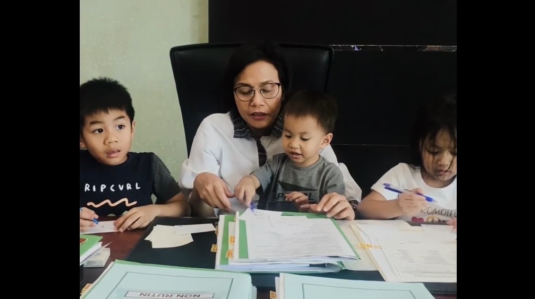 Momentum Hari Anak Nasional, Ini Pesan Bijak Menkeu Sri Mulyani (foto: MNC Media)