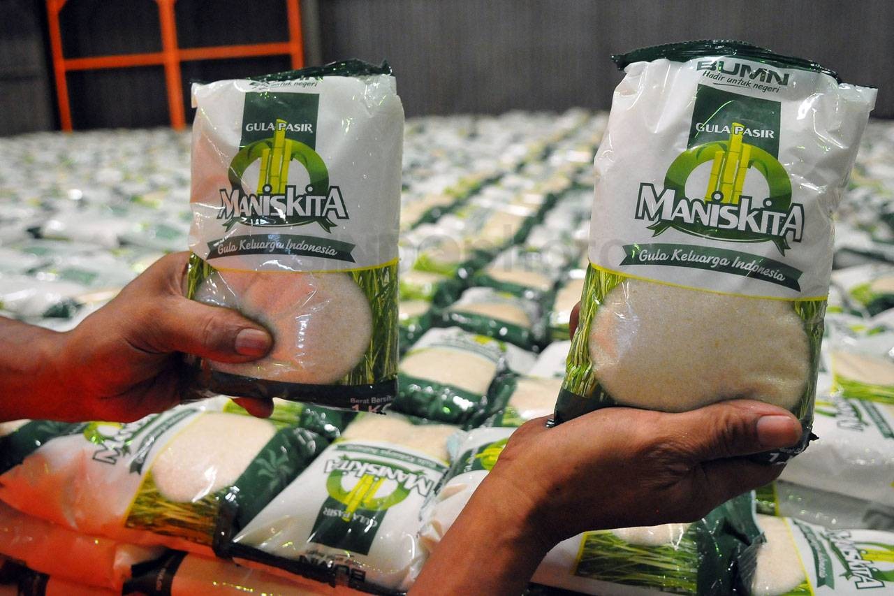 Tak Hanya Pasar Tradisional, Bulog Juga Jual Gula Maniskita Lewat Ritel Modern (foto: MNC Media)
