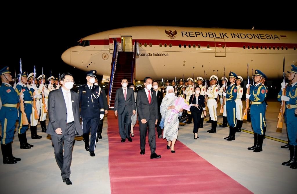 Jokowi Tiba di Beijing, Ini Agendanya (FOTO: MNC Media)