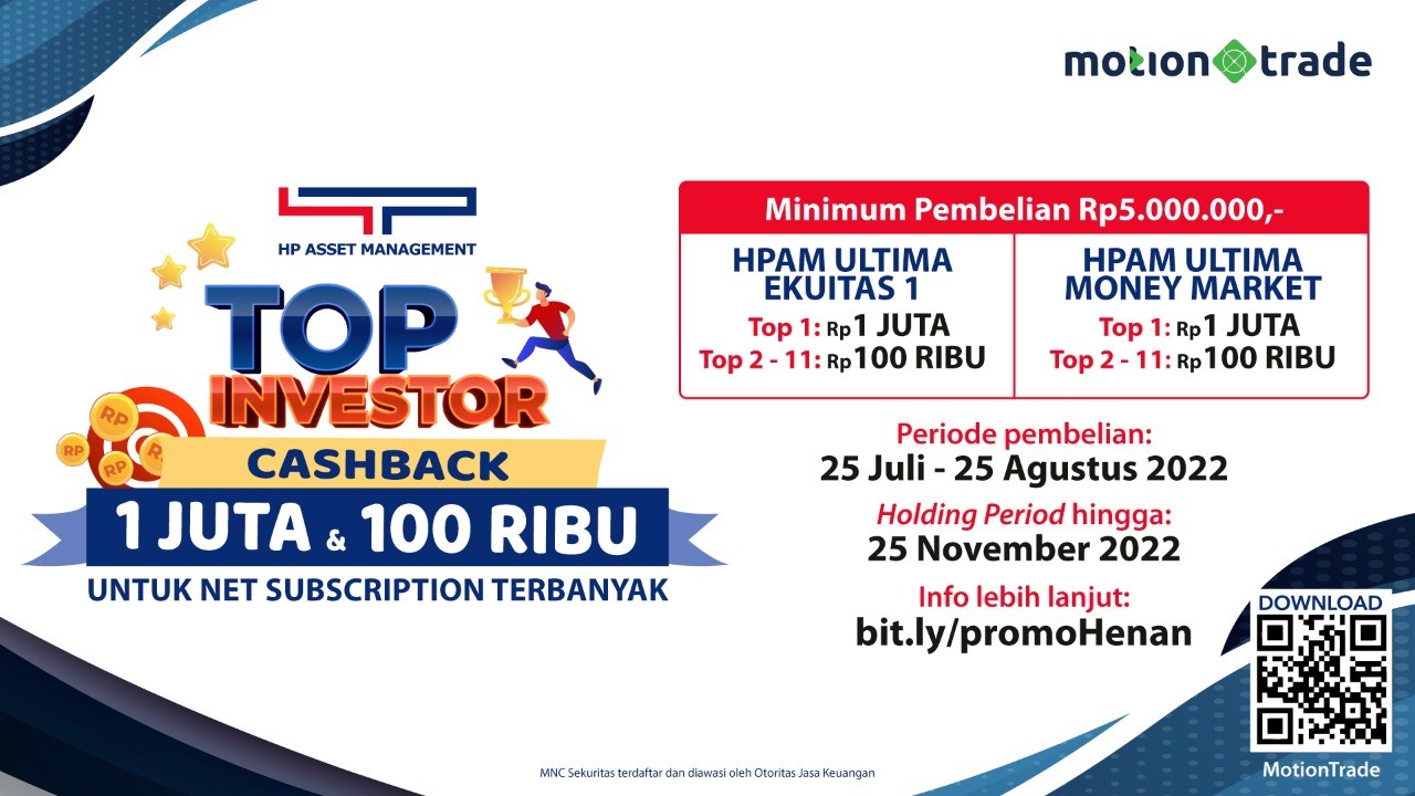 Ayo Menangkan Cashback Total Rp4 Juta dari MotionTrade dan HPAM! (FOTO:MNC Media)