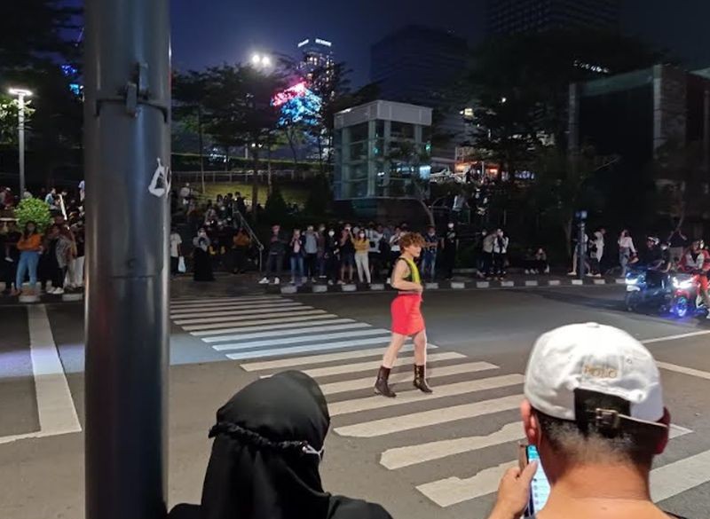 Baim Wong Vs Aditya Butuh Tujuh Bulan Dapatkan Merek Citayam Fashion Week (Foto: MNC Media)