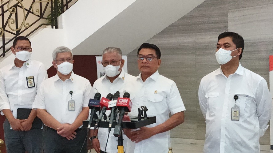 Ekonomi Nasional Dinilai Buruk, Moeldoko: Bukan Hanya Indonesia. (Foto: Raka Dwi Novianto/MNC Media)