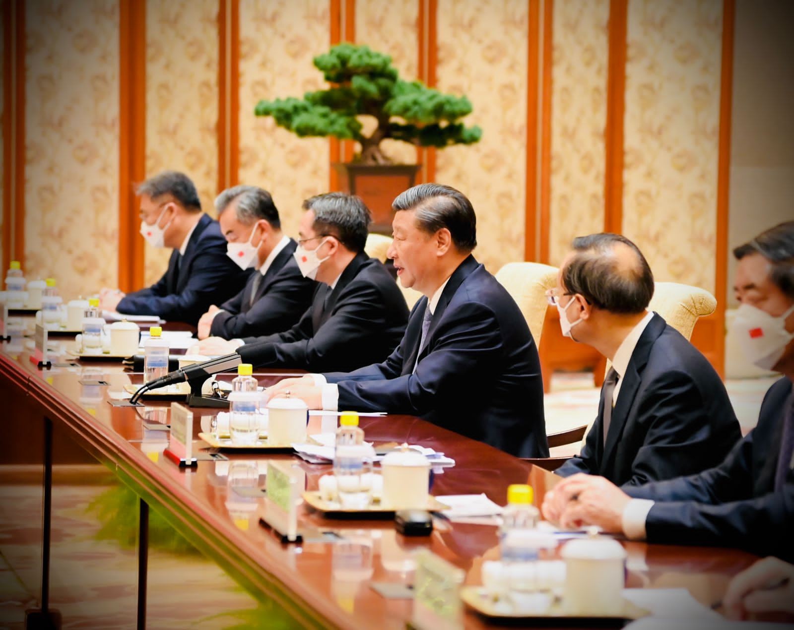 Jokowi Temui Xi Jinping, RI-China Teken Tujuh Kerja Sama (FOTO: Biro Pers, Media, dan Informasi Sekretariat Presiden)