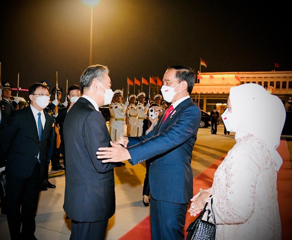 Usai Bertemu Xi Jinping, Jokowi Langsung Bertolak Menuju Tokyo (FOTO: Sekretariat Presiden)