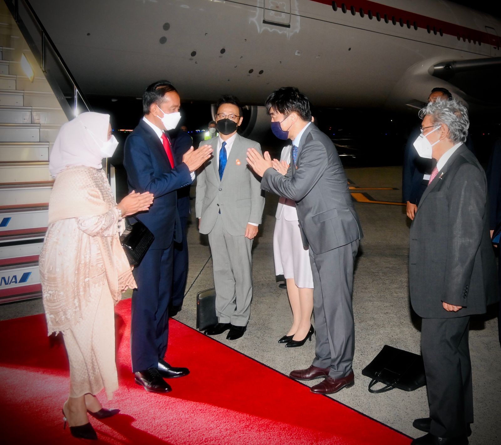 Presiden Jokowi Tiba di Tokyo, Usai Lawatan dari China