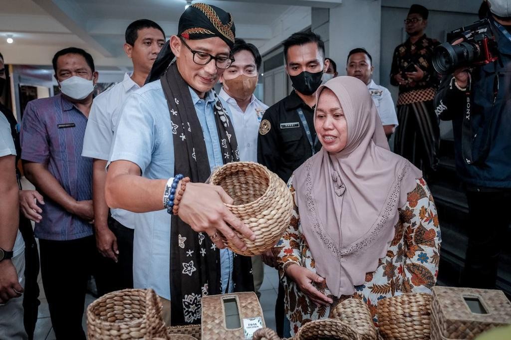 Kaya Potensi Ekraf, Sandiaga Dorong Demak Masuk Kabupaten/Kota Kreatif Indonesia 2023 (FOTO:Dok Ist)
